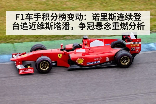 F1车手积分榜变动：诺里斯连续登台追近维斯塔潘，争冠悬念重燃分析